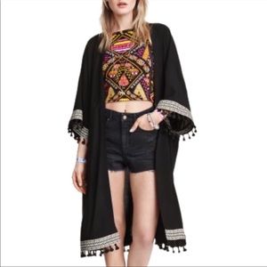 H&M Coachella Black Kimono